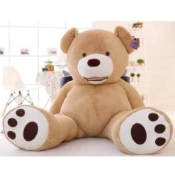 YunNasi Brun 160cmGéant Nounours En Peluche Ours Doudous -Magasin De Produits Pour Bébés yunnasi brun 160cmgeant nounours en peluche ours d a93d