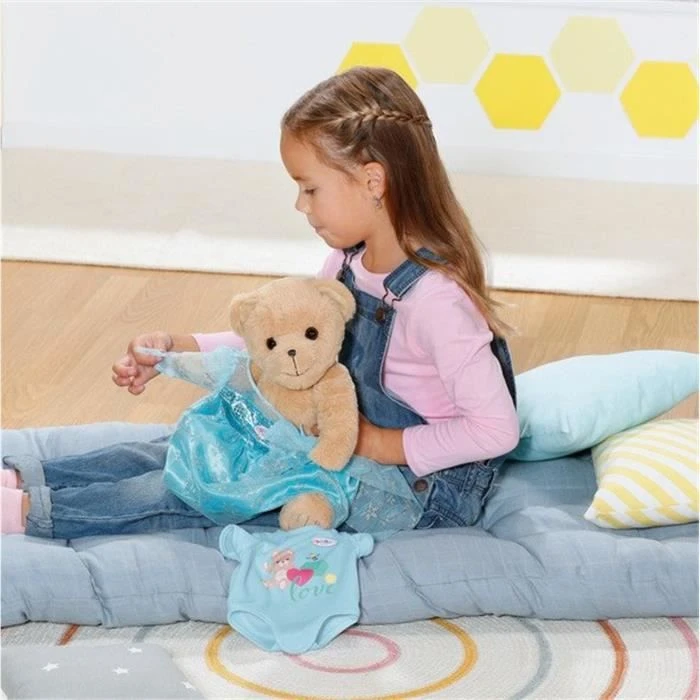 Zapf Creation 835616 Baby Born Ours En Peluche Bleu 36 Cm 6 Zapf Creation 835616 Baby Born Ours En Peluche Bleu 36 Cm – Image 4