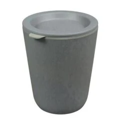 Zuperzozial Gobelet De Stockage 750 Ml Bambou/gris Mélamine